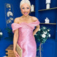 Henrietta Bandeau Occasion Dress Blush