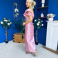 Henrietta Bandeau Occasion Dress Blush