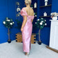 Henrietta Bandeau Occasion Dress Blush
