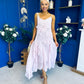 Peyton Floral Detail Occasion Dress Pink