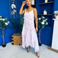 Peyton Floral Detail Occasion Dress Pink