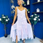 Peyton Floral Detail Occasion Dress Pink