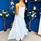 Peyton Floral Detail Occasion Dress Blue