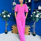 Clodagh Detailed Top And Trouser Set Pink