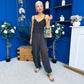 Alana Crochet Detail Strappy Jumpsuit Coco