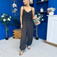 Alana Crochet Detail Strappy Jumpsuit Coco