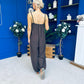 Alana Crochet Detail Strappy Jumpsuit Coco