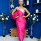 Francis Detailed Occasion Top & Skirt Set Pink