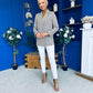 Jessie Double Breasted Check Blazer