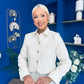 Carol Detailed Tweed Jacket Cream