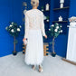 Dorothy Sequin Jacket Floral Pink & Cream