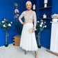 Stephanie Sequin Detailed Top Beige
