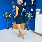 Sienna Keyhole Detailed Mini Dress Black