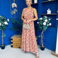 Pari Detailed Midi Dress Floral Multi