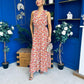 Pari Detailed Midi Dress Floral Multi
