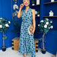 Sandra Detailed Midi Dress Green
