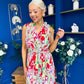 Philis Detailed Midi Dress Rose