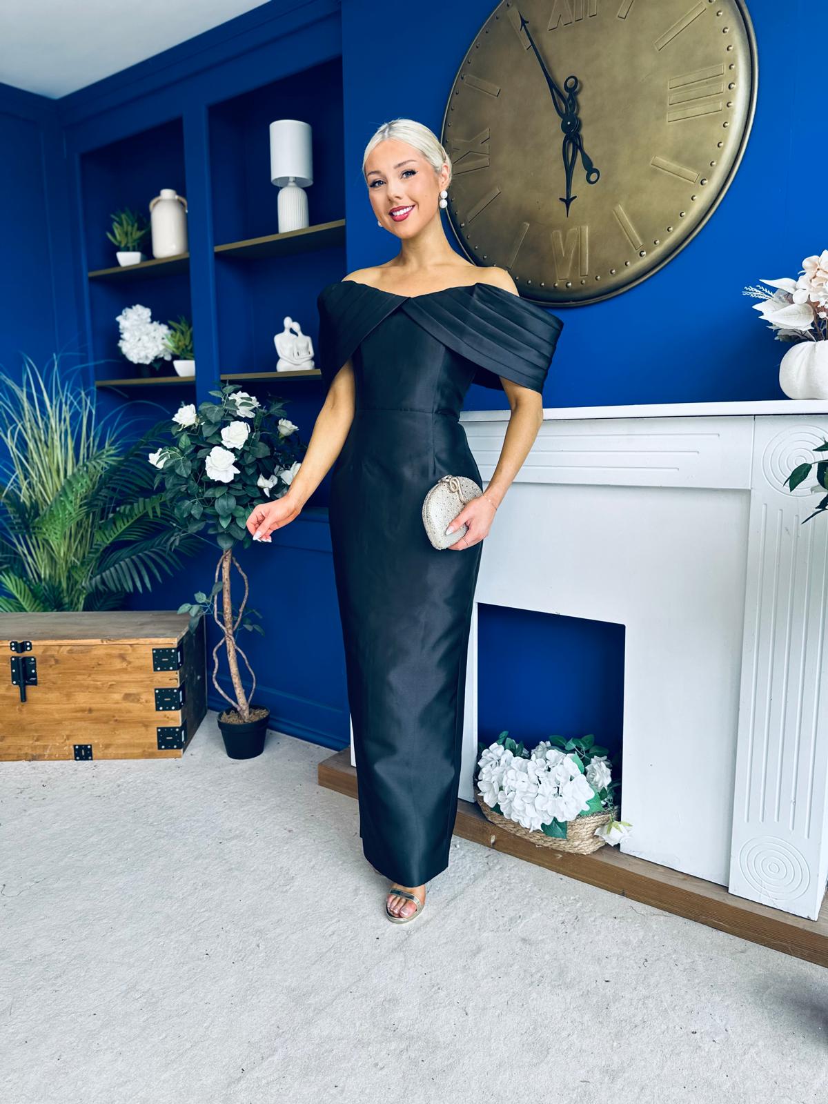 Elizabeth Bardot Occasion Dress Black