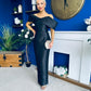 Elizabeth Bardot Occasion Dress Black