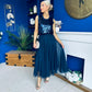 Melissa Detailed Tulle Skirt Navy