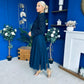 Carol Detailed Tweed Jacket Navy