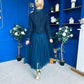 Carol Detailed Tweed Jacket Navy