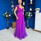 Darra Tulle Occasion Dress Orchid