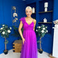 Darra Tulle Occasion Dress Orchid