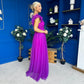 Darra Tulle Occasion Dress Orchid