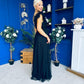 Darra Tulle Occasion Dress Black