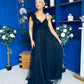 Darra Tulle Occasion Dress Black