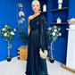 Ailbhe Cape Detail Occasion Dress Black