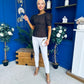 Alexandra Puff Sleeve Top Coco