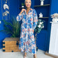 Rica Shirt Dress Blue