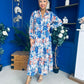 Rica Shirt Dress Blue