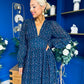 Candy Mini Dress Floral Navy