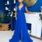 Philipa Tulle Occasion Dress Orchid Cobalt