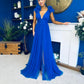 Philipa Tulle Occasion Dress Orchid Cobalt