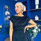 Florie Frill Wrap Maxi Dress Black