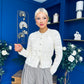 Bianca Detailed Light Knit Cardi Cream