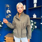Stephanie Gold Detailed Jacket Khaki
