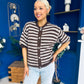 Helena Detailed Light Knit Cardi Chocolate