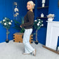Rebecca Detailed Light Knit Jumper Coffee