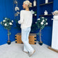 Rebecca Detailed Light Knit Jumper Cream