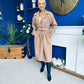 Claudia Detailed Trench Coat Beige