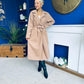 Claudia Detailed Trench Coat Beige