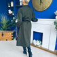 Claudia Detailed Trench Coat Khaki