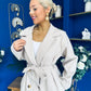 Claudia Detailed Trench Coat Cream