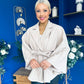 Tara Detailed Cape Jacket Cream