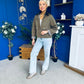 Samantha Detailed Jacket Khaki
